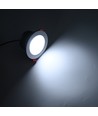 Spot encastrable 13W Ø11,4cm RGB+CCT RA93 - 24V DC, Trou: Ø9,5 cm, Dim: Ø11,4 cm, Bord blanc