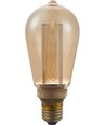 Ampoule LED E27 3,5W dimmable - ST64, Vintage Rustika, 1800K, verre doré, 100lm