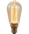 Ampoule LED E27 3,5W dimmable - ST64, Vintage Rustika, 1800K, verre doré, 100lm