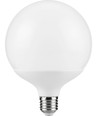 Ampoule LED globe E27 18W dimmable - G120, 2100lm, verre opale, 2700K