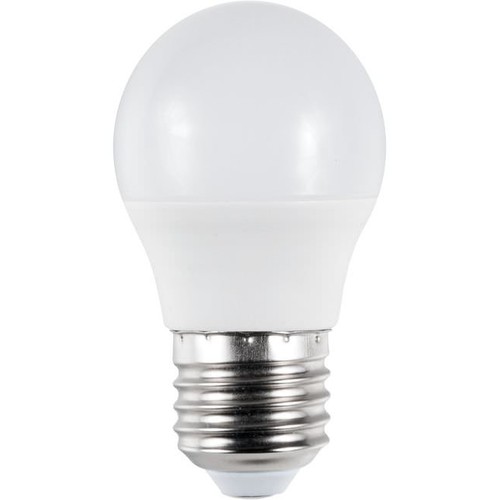 Ampoule LED E27 5W G45 - 450lm, verre opale, 3000K