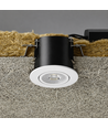 20 pcs spots encastrés Inno88 - Incl. 6W RA97 GU10, blanc mat, IP44, approuvé pour isolation