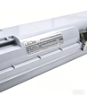Réglette Industrielle 120cm - Pour 2x tubes LED T8 120cm, IP65 étanche, câblage traversant