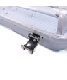 Réglette Industrielle 120cm - Pour 2x tubes LED T8 120cm, IP65 étanche, câblage traversant