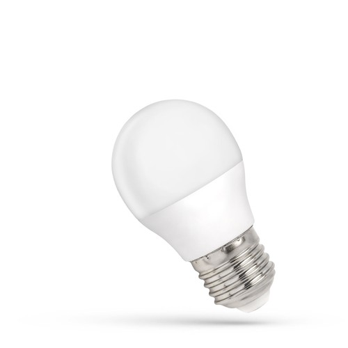 Ampoule LED E27 4W Sphérique - Verre dépoli