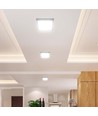 Panneau LED carré 6W en saillie - CCT, Backlit, puce Cree, garantie 6 ans