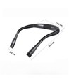 Lampe de lecture de cou - Noir, 3-en-1 couleur, IP54