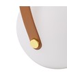 Lampe de table LED RGB rechargeable - Blanc, télécommande incl., IP54 extérieur