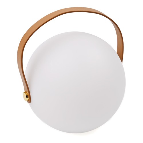 Lampe de table LED RGB rechargeable - Blanc, télécommande incl., IP54 extérieur