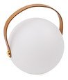 Lampe de table LED RGB rechargeable - Blanc, télécommande incl., IP54 extérieur