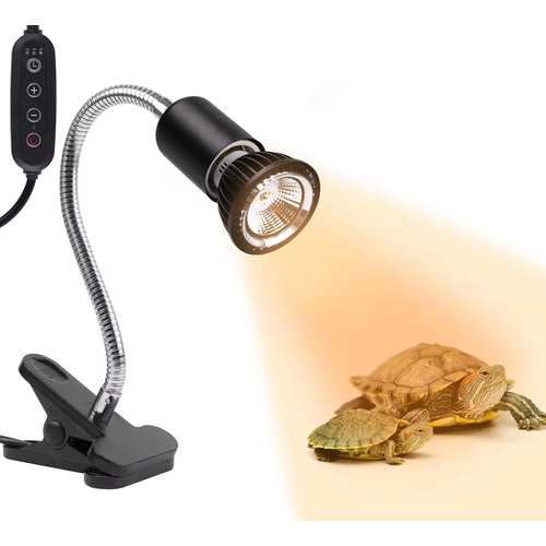 Lampe LED UVB pour reptiles - 5W, support à clip