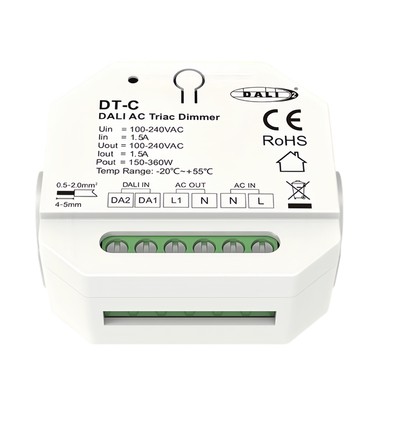 Variateur encastrable LEDlife DALI - DALI, push-dim, variateur LED, à encastrer