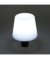 Lampe bouteille LED RGB rechargeable - Blanc, télécommande incl., IP54