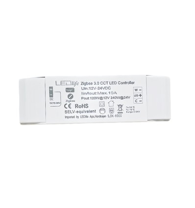 Contrôleur Zigbee CCT - compatible Hue, 12V (120W), 24V (240W)