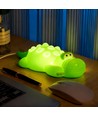 Veilleuse crocodile MOCHI en silicone souple - rechargeable, changement de couleur + blanc chaud