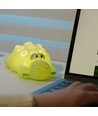 Veilleuse crocodile MOCHI en silicone souple - rechargeable, changement de couleur + blanc chaud