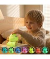 Veilleuse Serpent MOCHI en silicone souple - rechargeable, changement de couleur + blanc chaud