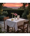 Lampe de table LED rechargeable avec charge sans fil - Or, tactile dimmable, CCT, IP54