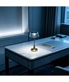 Lampe de table LED rechargeable - Or, tactile dimmable, CCT, IP54 int/ext