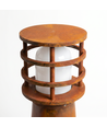 Lampe de jardin Corten 11W - 40 cm, IP65 extérieur, source lumineuse incluse