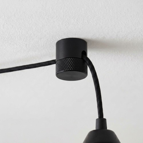 Suspension luminaire noir perle - Pour p. ex. suspensions