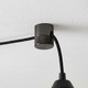 Suspension luminaire chrome noir - Pour p. ex. suspensions