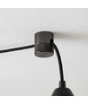 Suspension luminaire chrome noir - Pour p. ex. suspensions