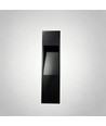 Borne de jardin noire - 10W, 60 cm, IP65 extérieur, source incluse