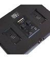 Panneau LED 200W photo et vidéo - Avec volets, CCT réglable et 8 effets
