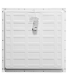Dalle LED 60x60, 36W - Hauteur:35mm, 120lm/W, IP41, UGR19, cadre blanc