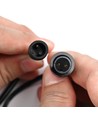 Lot de 10 spots encastrables sol avec minuterie/capteur - 0,5W, rond, inox, avec alimentation