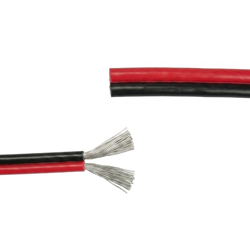5m Câble 1,2mm² rouge/noir - 2 fils (16AWG), 12V-24V, pour ruban LED