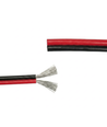 Câble 20m 1,2mm² rouge/noir - 2 fils (16AWG), 12V-24V, pour ruban LED