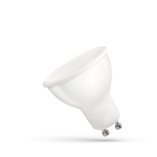 Ampoule LED GU10 4W - Dépolie, plastique blanc