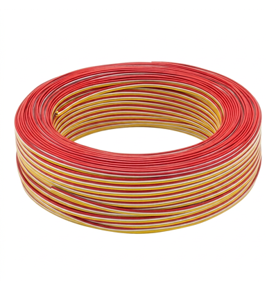 100m Câble CCT 1,2mm² - 3 fils (16AWG), 12V-24V pour ruban LED