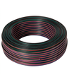 100m Câble RGB 1,2mm² - 4 fils (16AWG), 12V-24V pour ruban LED