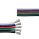 10m Câble RGBW 1,2mm² - 5 fils (16AWG), 12V-24V pour ruban LED