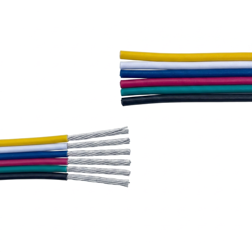 10m 1,2mm² Câble RGBCCT - 6 fils (16AWG), 12V-24V pour ruban LED