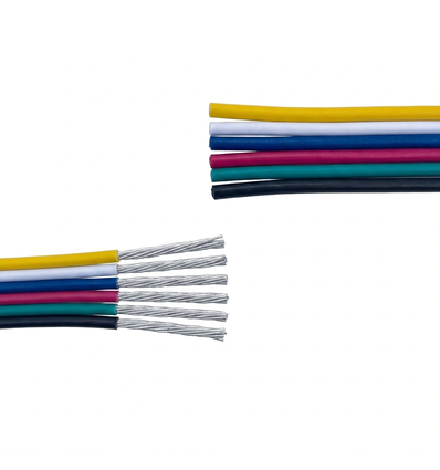10m 1,2mm² Câble RGBCCT - 6 fils (16AWG), 12V-24V pour ruban LED