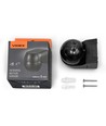Détecteur de mouvement et de lumière PIR 800W - IP44, noir