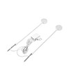 Lot de 2 Lampes de croissance flexibles avec piquet - 12W, timer, 40cm