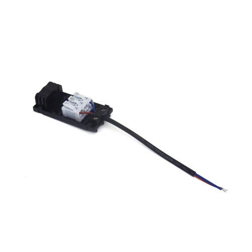 Boîtier de connexion 3 fils - IP20 intérieur, avec bornier et serre-câble