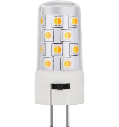 Ampoule LED GY6.35 3W, 12V - CCT, dimmable, IRC90, 300lm, verre clair