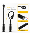 Lampe de poche LED magnétique/flexible - Rechargeable