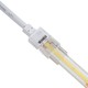 Connecteur de départ étanche pour ruban LED - 8mm, monocolore, IP68, 5V-24V, pour SMD et COB