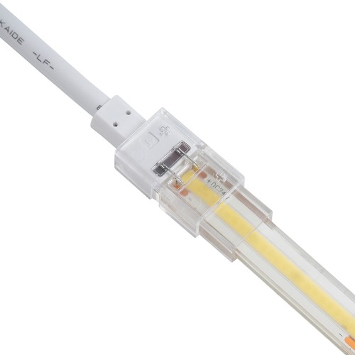 Connecteur de départ étanche pour ruban LED - 8mm, monocolore, IP68, 5V-24V, pour SMD et COB