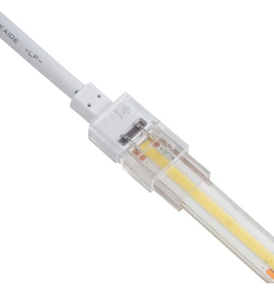 Connecteur de départ étanche pour ruban LED - 8mm, monocolore, IP68, 5V-24V, pour SMD et COB