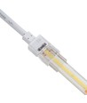 Connecteur de départ étanche pour ruban LED - 8mm, monocolore, IP68, 5V-24V, pour SMD et COB