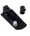 Kit rail PENDEL monophasé - 2m, noir, 3 douilles