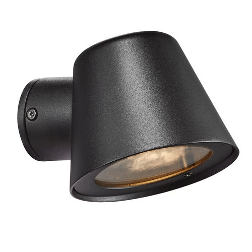 Applique murale Norik GU10 - IP54, noir, extérieur, sans source lumineuse